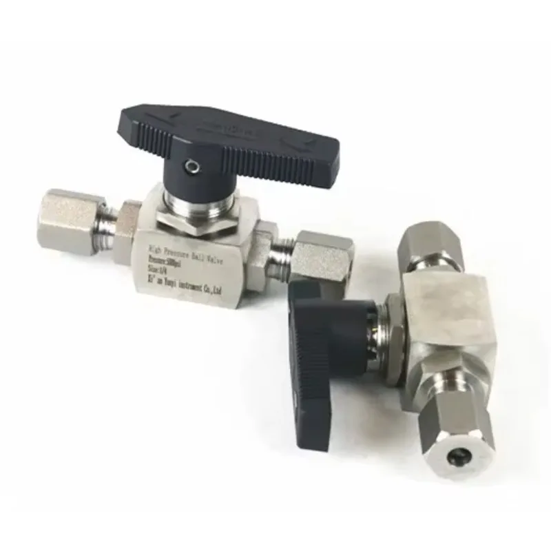 

1PC 316L Mini small ball valve