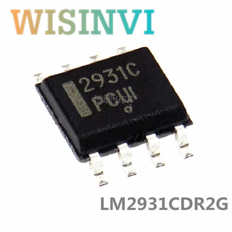 

10pcs/lot LM2931CDR2G LM2931C Silk screen:2931C Encapsulation:SOP-8 Linear regulator