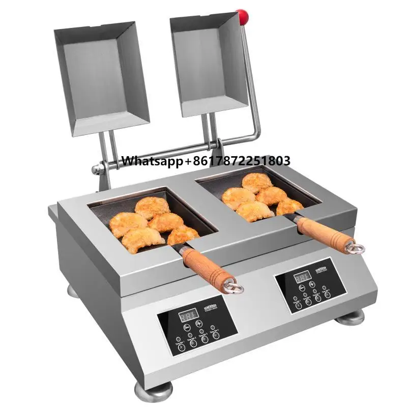 

Intelligent Commercial Pancake Machine Breakfast Shop Snack bar Light Wave Automatic Dumpling Machine