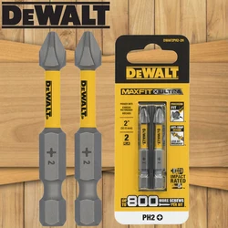 DEWALT DWAF2PH2-2H Impact PH2 50MM Drill Bits 2PC MAXFIT X ULTRA Up To 800 More Screws Per Bit Tool Attachments