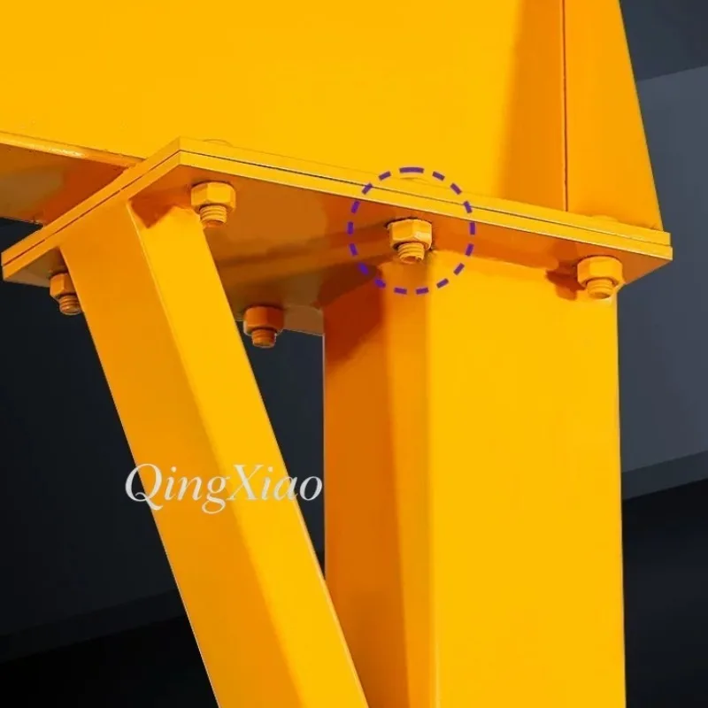 Mobile Removable Gantry Crane Adjustable Gantry Frame No‑track Simple Overhead Hoist Stand for Workshop & Construction Site