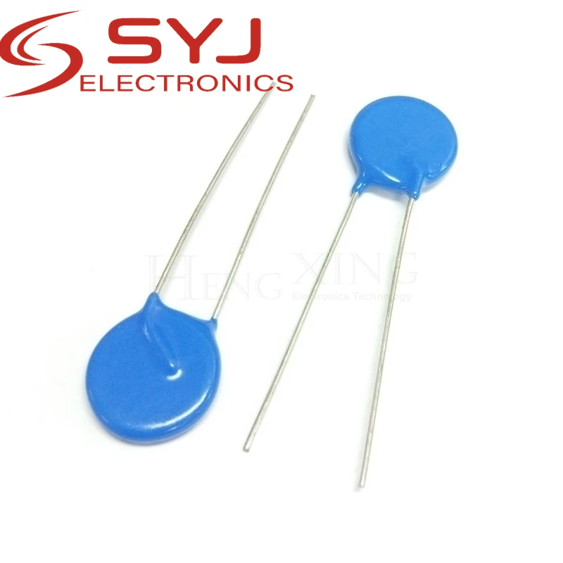 10piece 10D561K 560V in-line 2-pin varistor blue 10D561