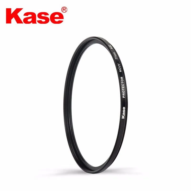 

Kase Lens Protector UV Generation 2: 3+3-layer coating, 99% light transmission, compatible with all camera lenses