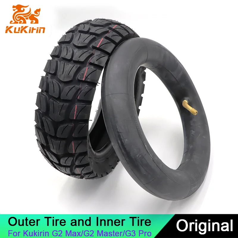 

Оригинальная внедорожная шина 255x80, нескользящая и износостойкая для KuKirin G2 Max/G2 Master/G3 Pro Kickscooter 80/65-6 10x2,5, резиновая внутренняя трубка