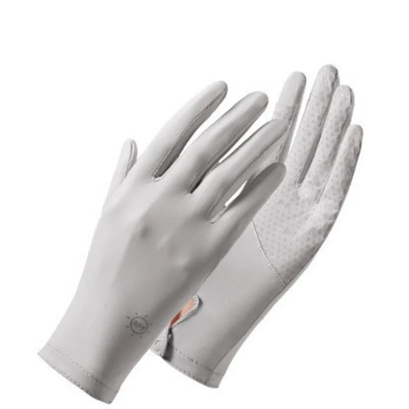 Non-slip UV Protection Sun Gloves UV-resistant driving gloves Touchable Screen Fishing Cycling Thin Style Sunscreen Gloves