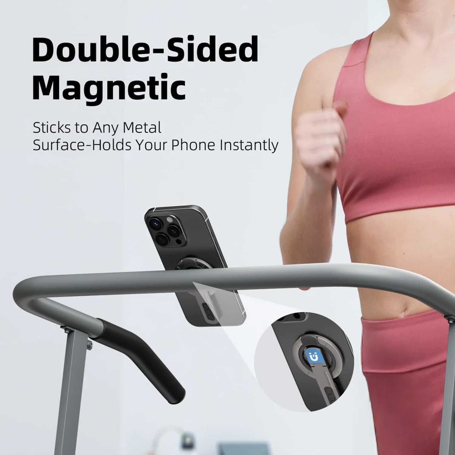 Двусторонний магнитный держатель для телефона — вращающаяся складная ленивая подставка с силиконовым кольцом для снятия стресса, крепление без помощи рук для iP