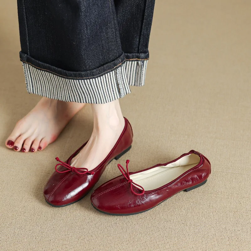 Women's Shoes Designer Ballet Flats Fashion Comfortable Casual Shoes for Women Sneakers New Non Slip Single Shoe Sapato Feminino