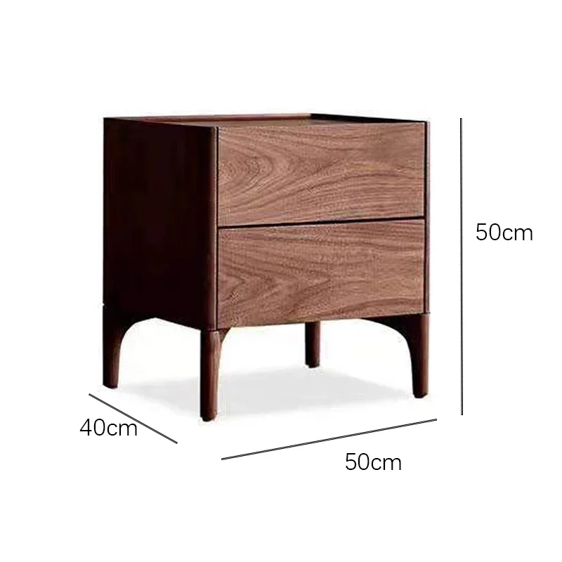 European Modern Night Stand Storage Management Drawers Aesthetic Nightstands Space Saving Haus Bedroom Furniture Mesa De Noche