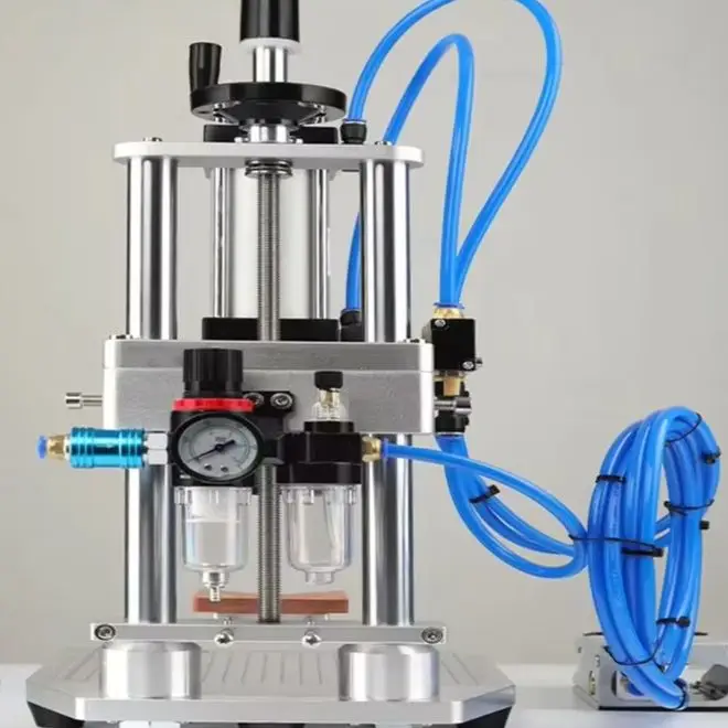 

WT-70ZC Automatic Pneumatic Soda Drink Glass Botte Capping Machine Crown Cap Sealing Machine Aluminium Cap Sealer