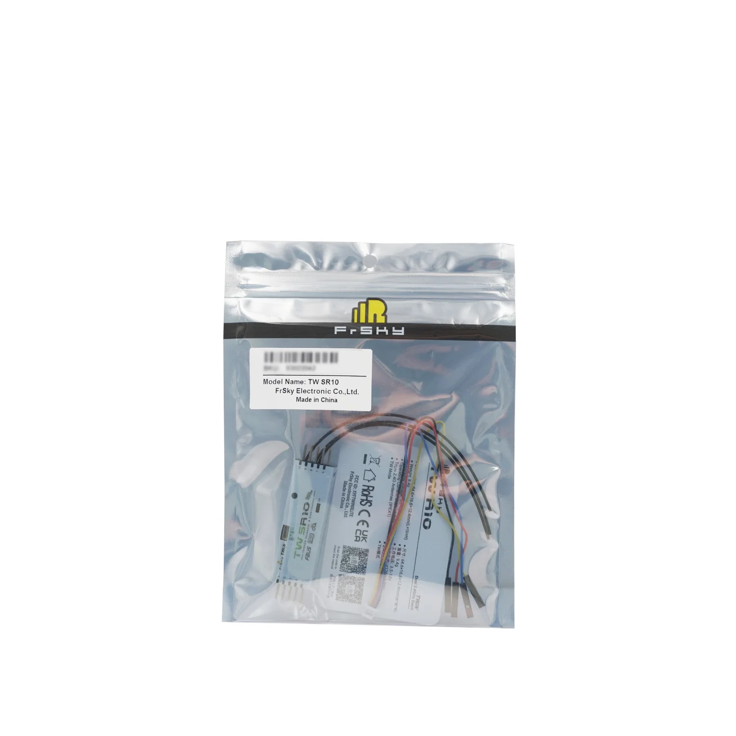 FrSky TW SR10 Receiver——Simultaneous Working Dual 2.4G TW Mode, offers an ADV Stabilizer function