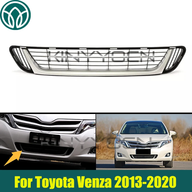 

Нижняя решетка переднего бампера автомобиля для Toyota Venza 2013 2014 2015 2016 2017 2018 2019 2020 Впускная решетка переднего нижнего бампера