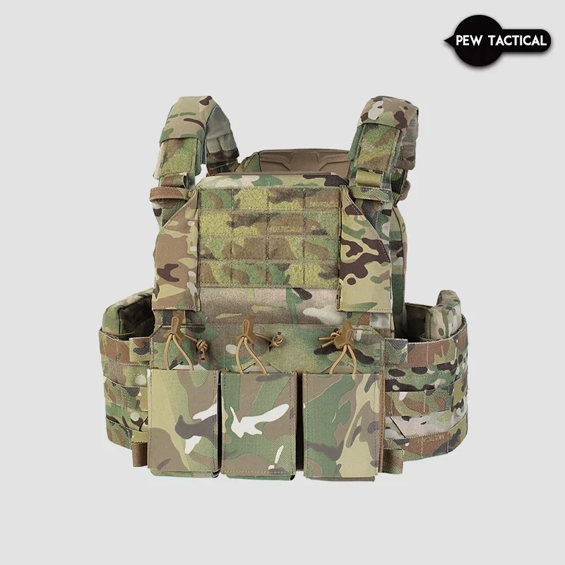 PEW TACTICAL HSP STYLE THORAX Plate Carrier FRONT BAG&REAR BAG AIRSOFT