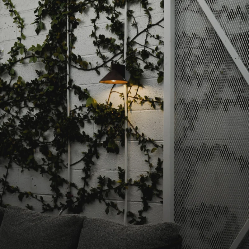 Luz de imagem de material de latão e vidro para sala de estar interna Arandelas de três tamanhos para uso doméstico lâmpada de parede