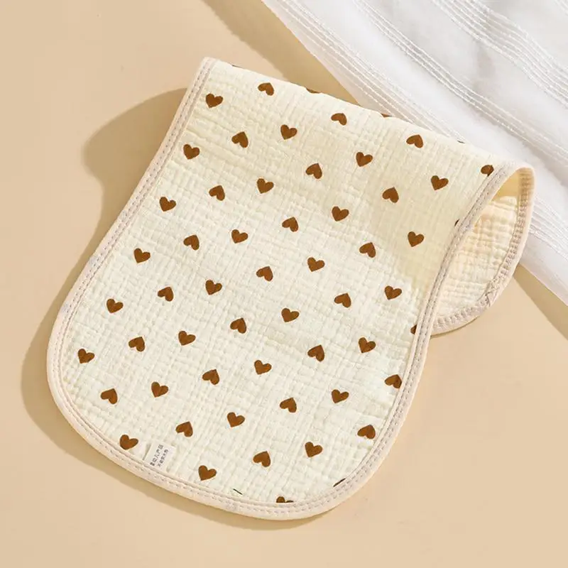 Muslin Bibs Cute Bib Child's Drool Towel Cotton Gauze Waterproof Bibs For Babies Super Soft Burp Bibs For Drooling Teething