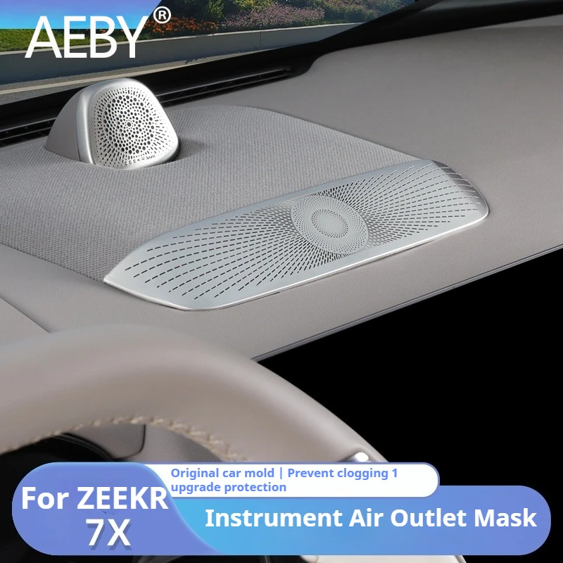 

AEBY For ZEEKR 7X 2024 2025 Dashboard Air Vent Cover Clip-on Dustproof Anti-Clog Easy Install Custom Fit Interior Accessories