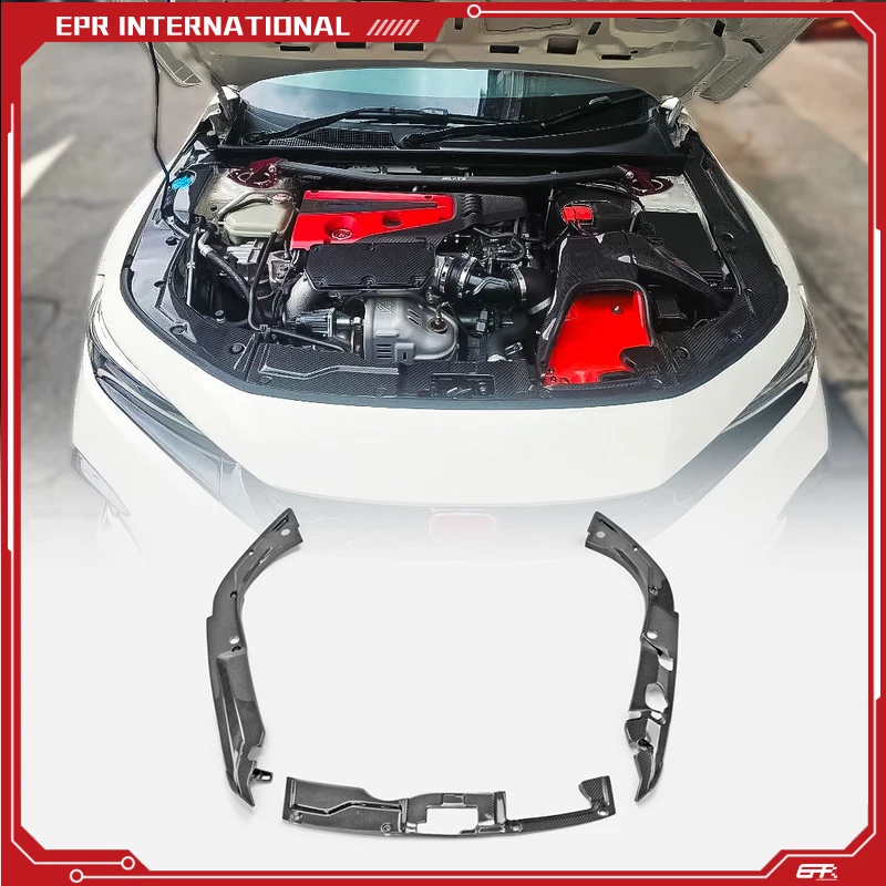 

For Honda Civic Type-R FL5 Radiator Cooling Plate Kit - Engine Cooling Performance Accessory | Front Radiator Protection Plate