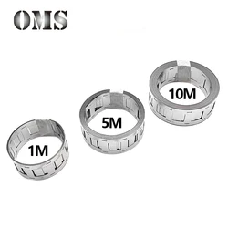 1M 2M striscia di nichel 0.15*27mm 2P strisce di acciaio nichelato 0.2x27mm per 18650 batteria al litio saldatura a punti nastro nichelato