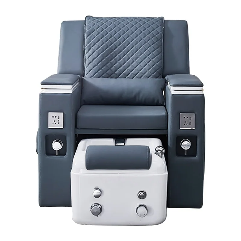 Luxury sofa with massage and foot spa pedicure function chairs