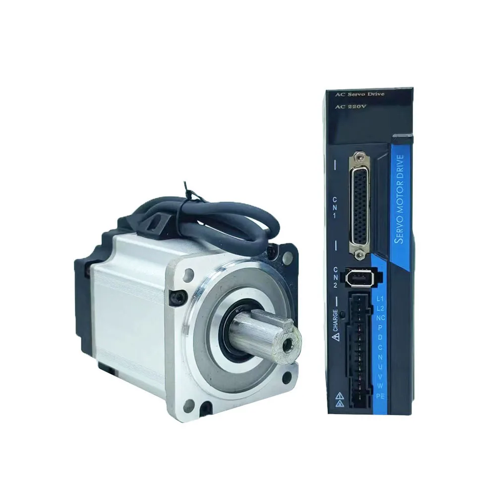 400W750w CNC servo kit 40/80/motor controller+driver, suitable for engraving and milling machine servo