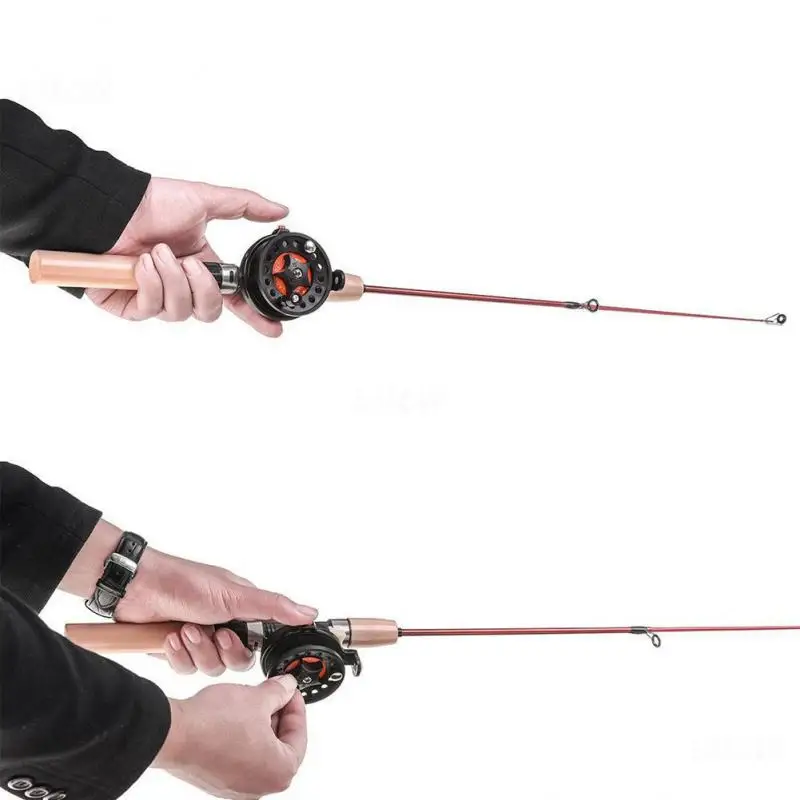 Fishing Rod With Wheel Smooth Comfortable Wear-resistant High Temperature Ocean Lake River Crucian Carp Big Fish Four Seasons