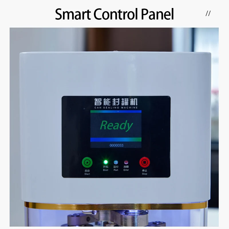 Коммерческая запечатывающая машина, автоматическая жестяная банка, упаковщик для напитков/соды, корпус чашки, невращающиеся алюминиевые бутылки для пива, ПЭТ-банки, развертки