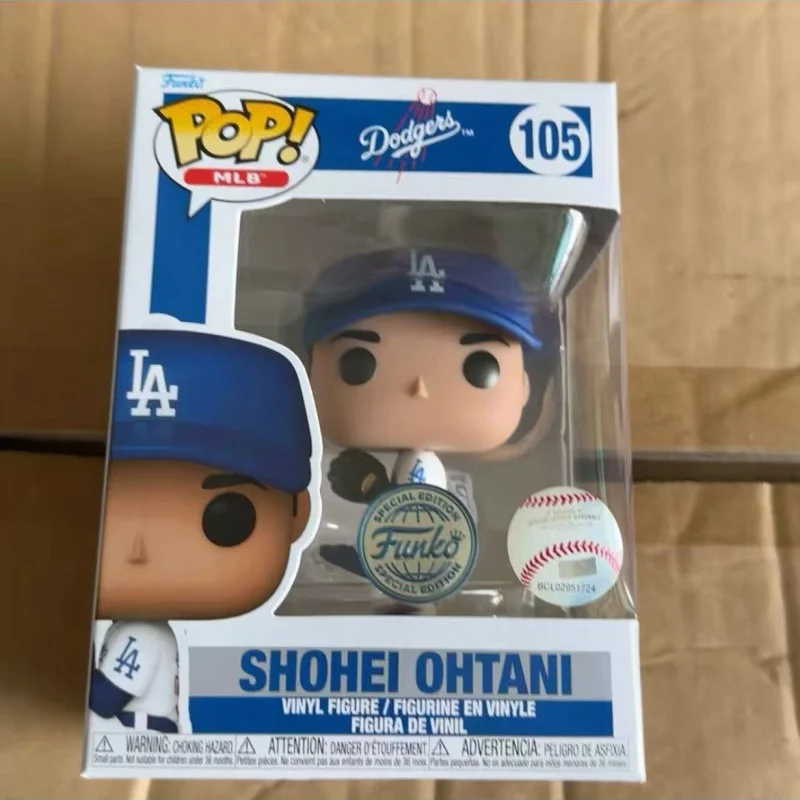 Funko Pop Baseball League Dodgers Shohei Ohtani Q-Edition Action