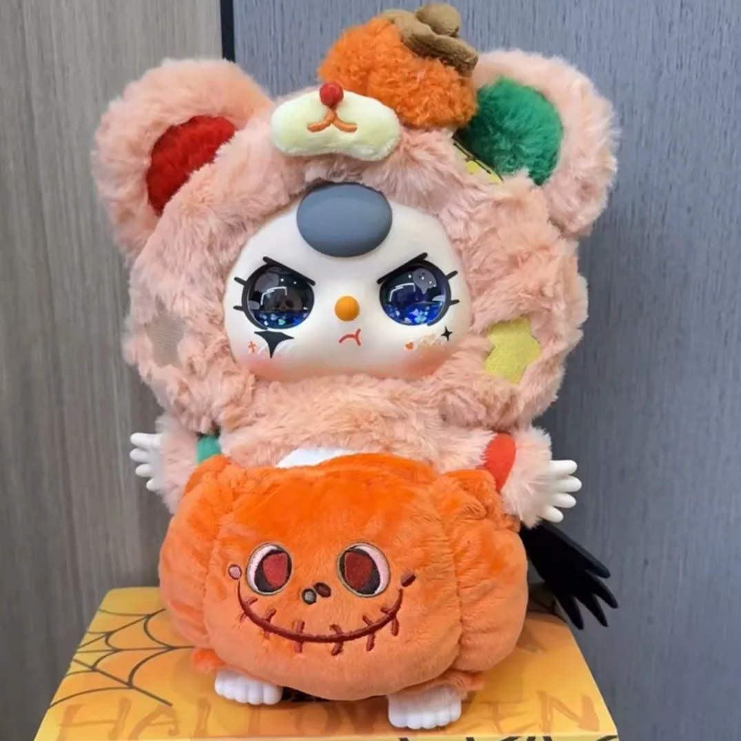 ハロウィーン限定版ブラインドボックス人形,3歳,クリエイティブ,かわいい,女の赤ちゃんへのギフト,本物の在庫,400%