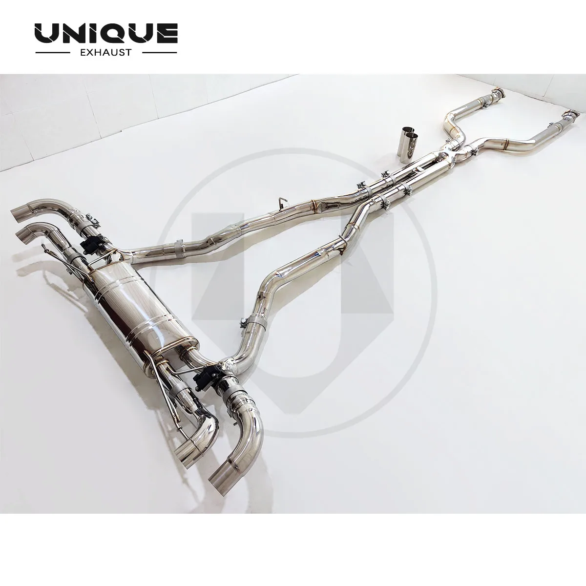 

UNIQUE suitable 2024+ BMW X7 M60i 4.4t T304 stainless steel sports Valved Exhaust System