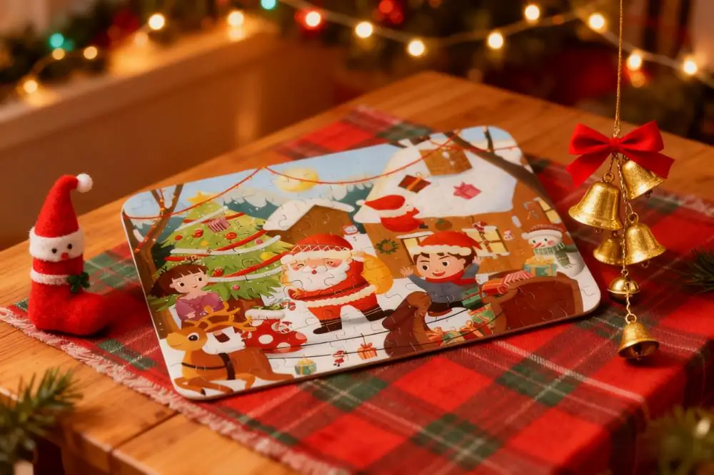 Christmas Wooden Ji… - image