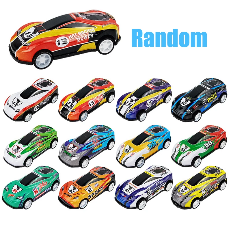

10PCS Alloy Pull Back Mini Car Toy Realistic Durable Friction Powered Vehicle for Kids Children Toy Kit Gifts