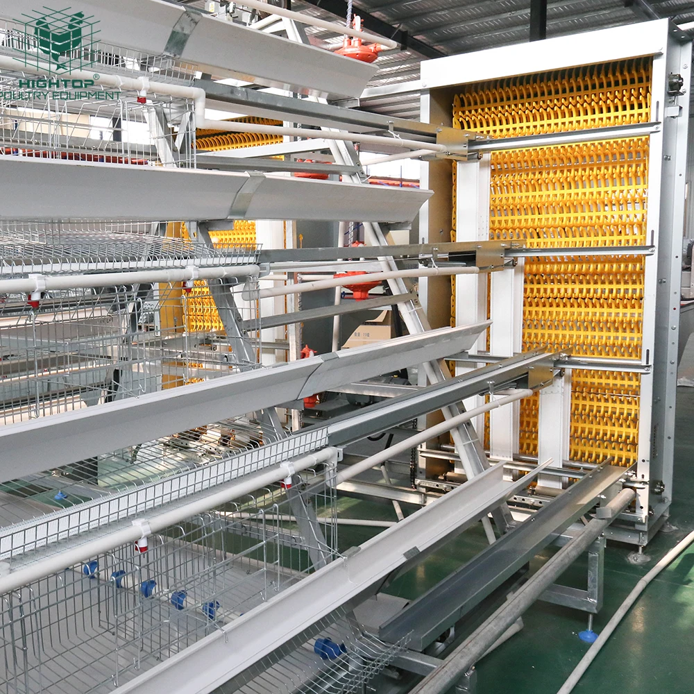 

Система клеточного содержания кур-несушек с длительным сроком службы, оцинкованная, полностью автоматическая, типа A-frame, для птицефабрик на Филиппинах