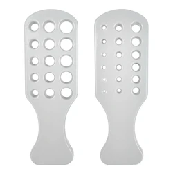 2Pcs Round Holes Draw Plate Metal Draw Plate Jewelry Tools Decorations Accessories Used to Make Jewelry and Other Crafts