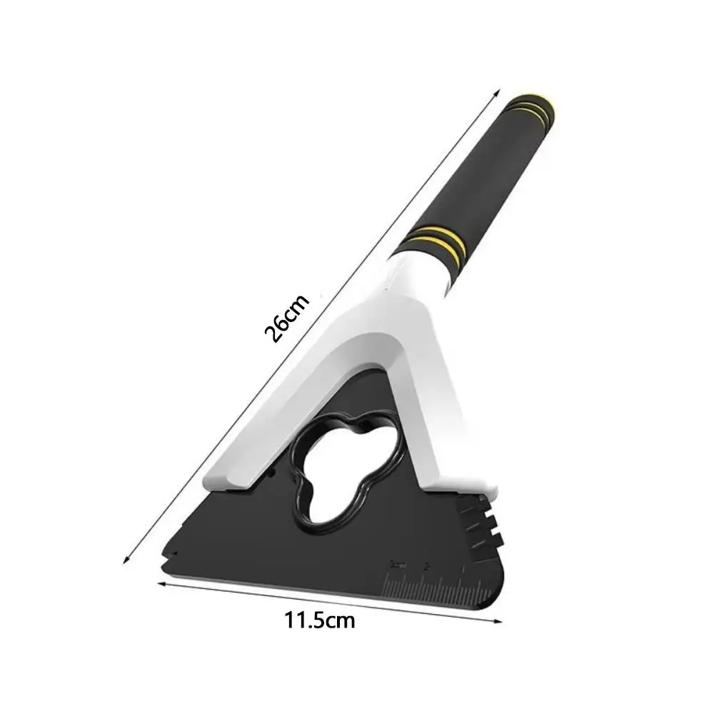 다기능 얼음 스크레이퍼, 서리 제거 다목적 삼각형 삽, SUV 트럭용 크리에이티브 휴대용 눈 삽, 신제품