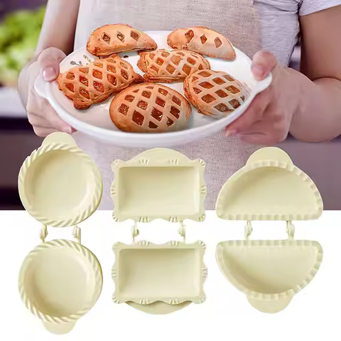 1pcs Dessert Mold Easy To Clean Not Sticky Baking Anti-deformed Classic Mini Hand Pie Molds Kitchen Tool Accessories For Bakery