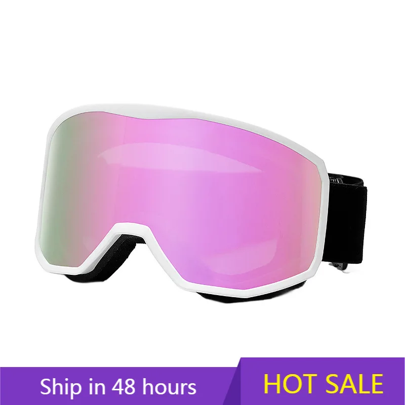 

Лыжные очки POWER LEAP для зимы с защитой от ультрафиолета, против близорукости, цилиндрические, двухслойные, с защитой от запотевания