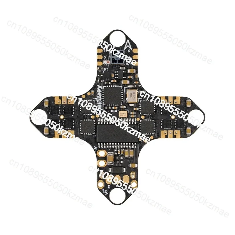 F4 1S 5A AIO Brushless Flight Controller, ELRS 2.4G, 8MB Blackbox, Ultra-light FPV Traverser Drone FC for Long-distance Racing