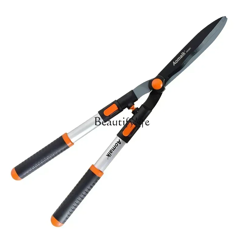 

yj15 Hedge Shears Lawn Cut Flowers Green Hedge Lengthened Pruning Shear Landscaping Tools