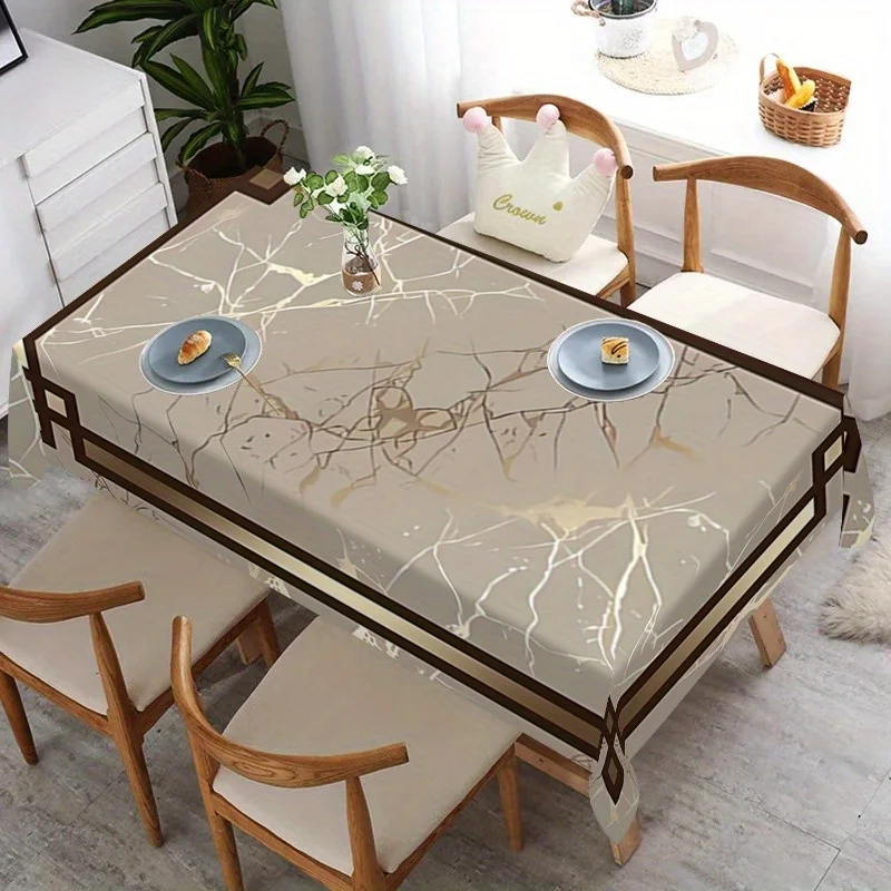 Irregular texture pattern printed tablecloth, gray minimalist style wallpaper, anti-wrinkle polyester wallpaper