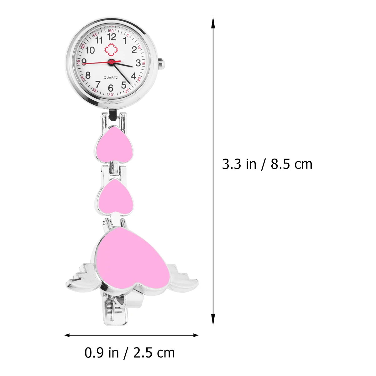 Hanging Watch Quartz Watches Doctor Nurse Pocket Chest Watch Lightweight Durable Simple Design Exquisite Detail Practical