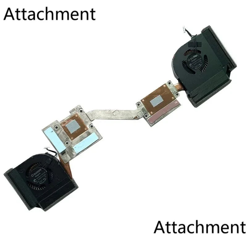 Nuevo Original SWG gráficos discretos CPU disipador de calor ventilador de refrigeración para Lenovo ThinkPad P50 P51 portátil 00NY520 00UR800 00NY521