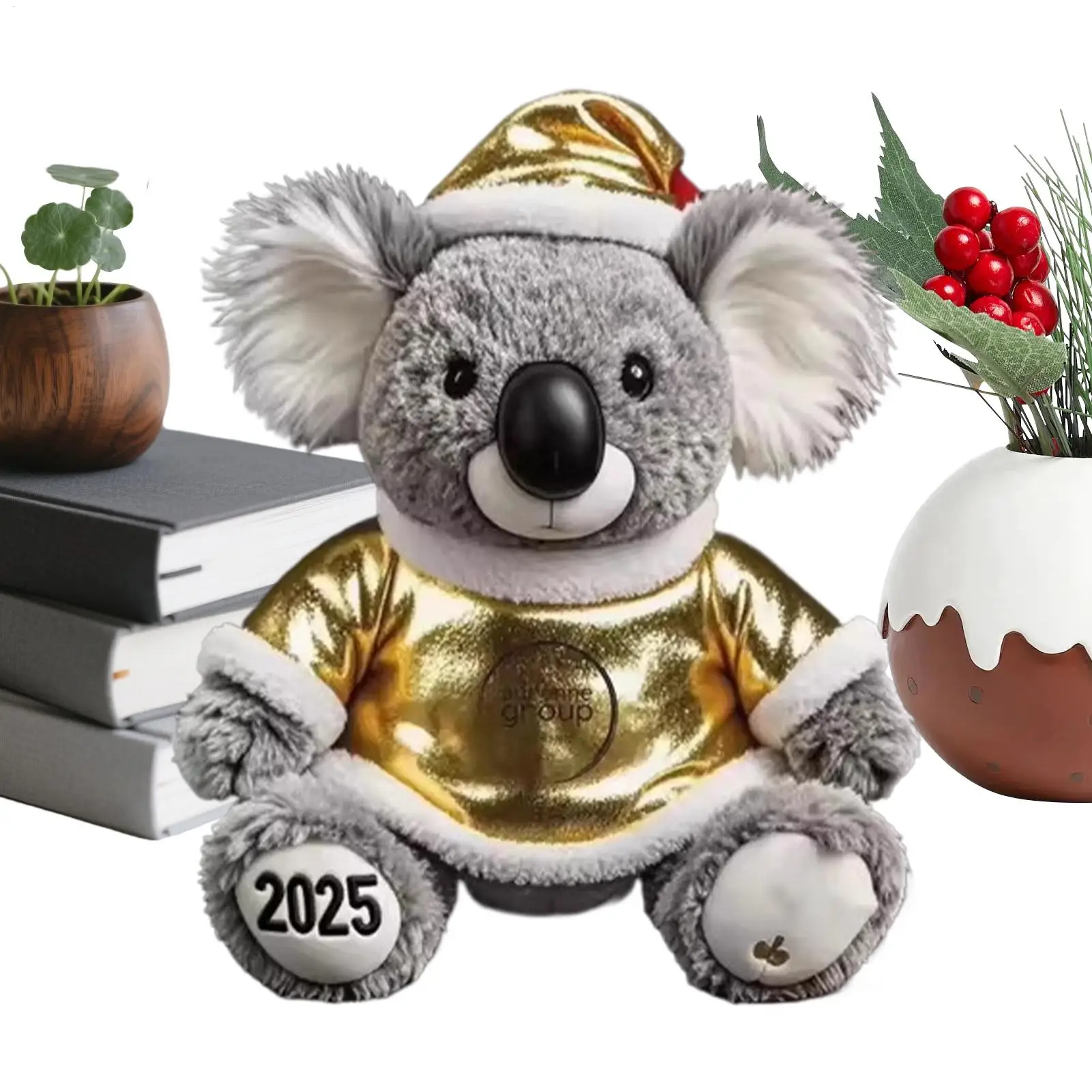 

Плюшевая игрушка Коала 9,84 дюйма, супермягкая мягкая игрушка, милая кукла Коала для детского душа, подарок на день рождения, рождественский подарок