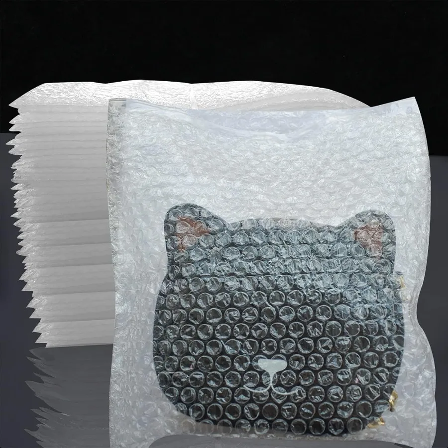 

12 x 12 Bubble Out BagsPouches 50Pcs Bubble Pouches Wrap Bag Double Walled Bubble Cushioning Bags for Moving and Storage Shippi