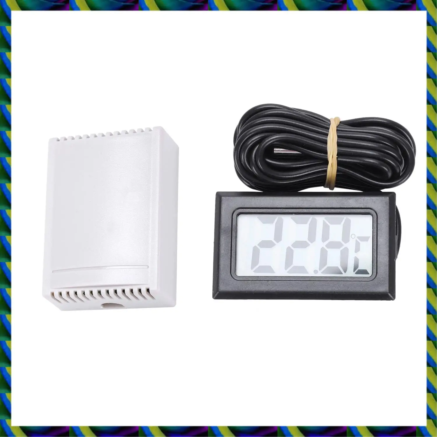 매일 3 Pcs 액세서리: 2 Pcs DC 12V 무선 원격 제어 스위치 송신기 + 수신기 및 1 Pcs 온도계 디지털 LCD