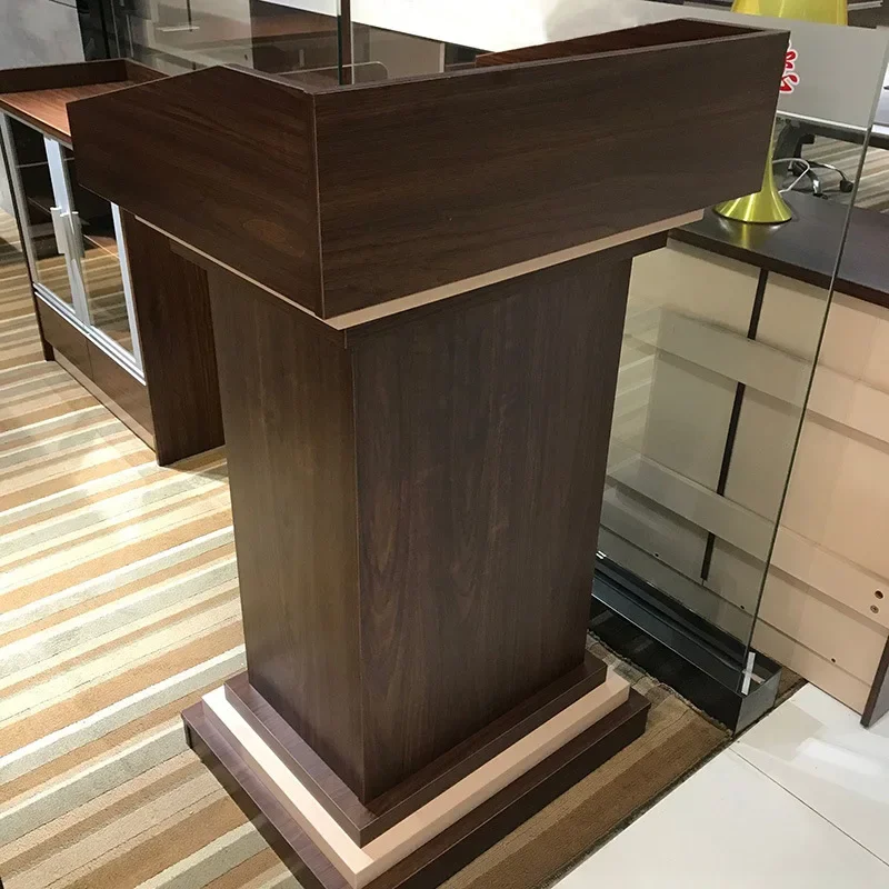 Classroom podium Presiding platform Training Small welcome desk Information desk Meeting room podium table