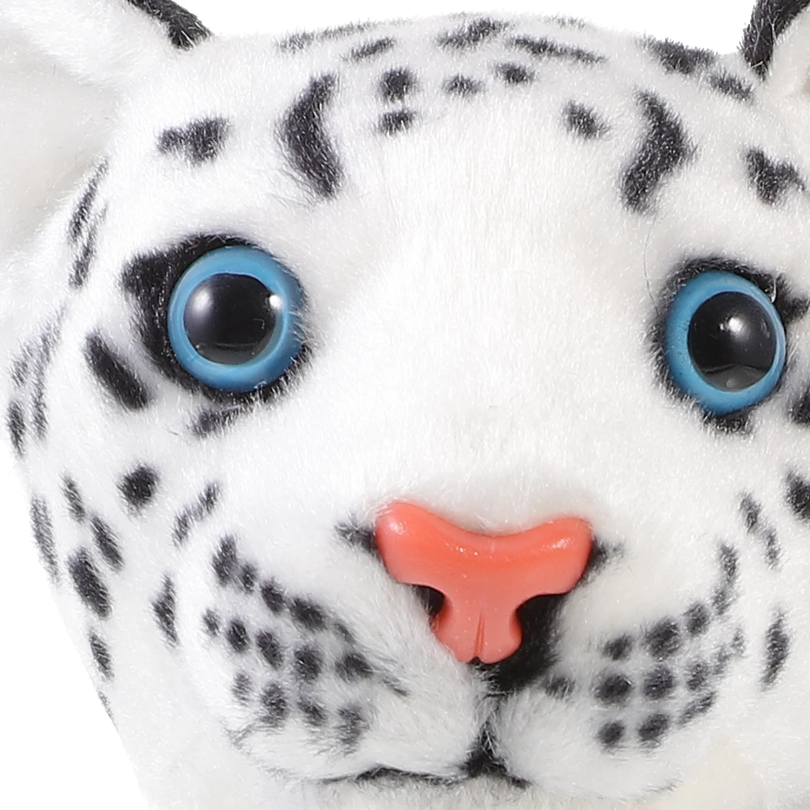 Simulação animal brinquedo de pelúcia leão leopardo pano bonito recheado adorável neve animais dos desenhos animados