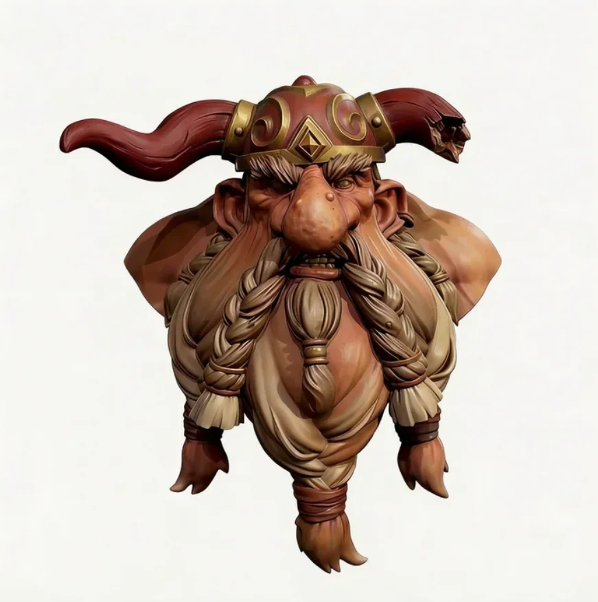 

The height of man 55mm 75mm Wild Tribe Bust Resin Model Self Assembled and Colored TD-7793/3D