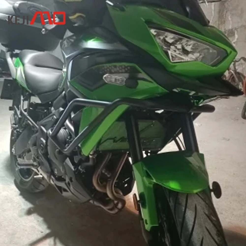 

Radiator Grille Guard Cover Protector For Kawasaki Versys650 2010-2014 Motorcycle Accessories Versys 650 2015 2016 2017 - 2024