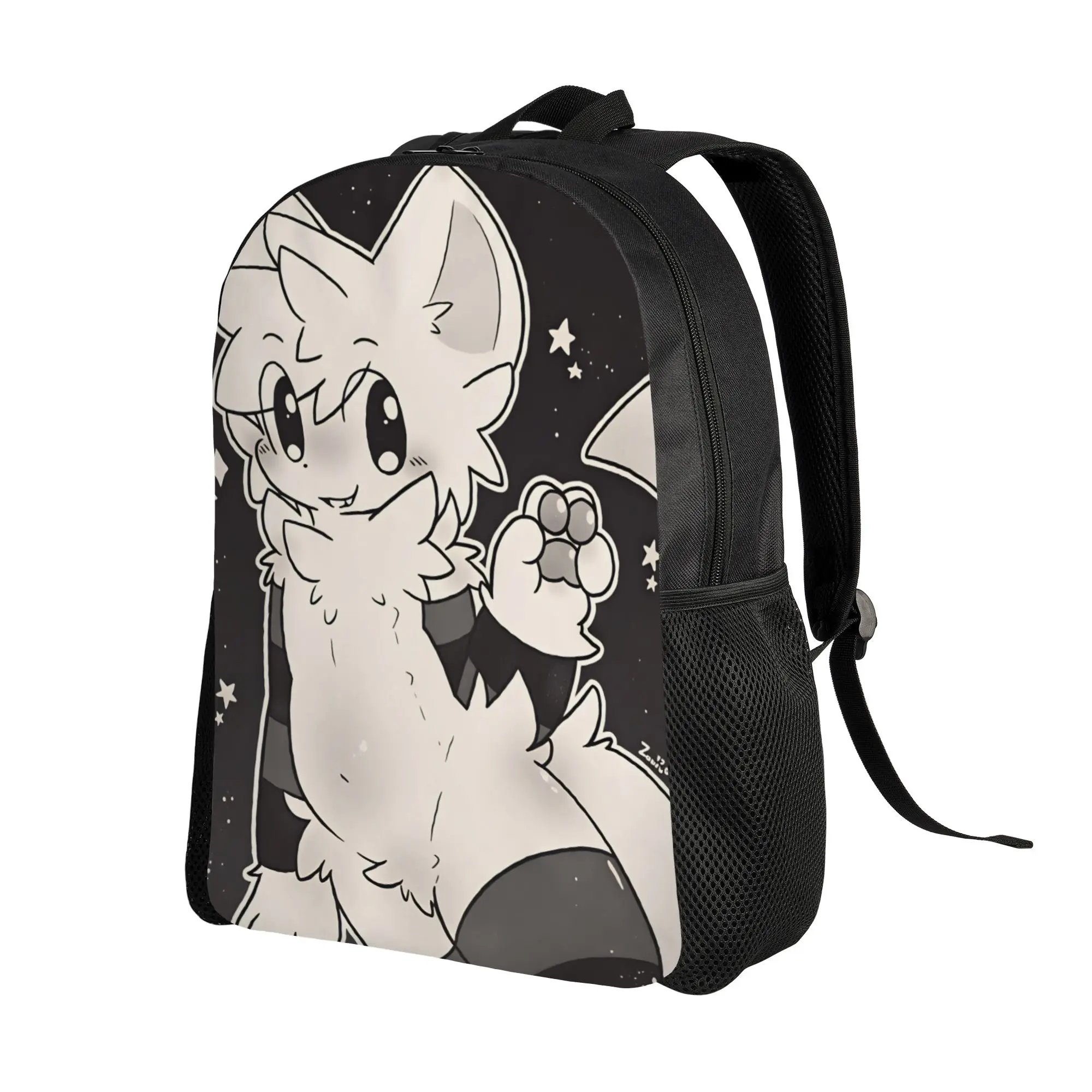 Boykisser Silly Cat    Backpack  Kawaii Backpacks Male Outdoor Style Lightweight School Bags Custom Rucksack