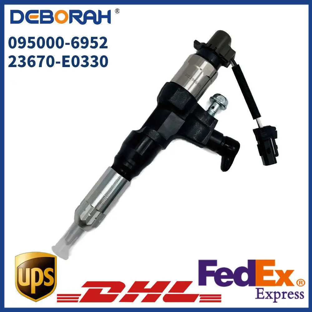 

095000-6952 Common Rail Fuel Injector 23670-0E330 for HINO 500 Series J05 5.2D diesel ENGINE