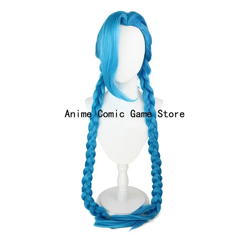 Anime Jinx Arcane Cosplay Kostuum Crit Jinx Cosplay Loose Cannon Cosplay Outfit Pruik Sexy Vrouwen Carnaval Kostuum
